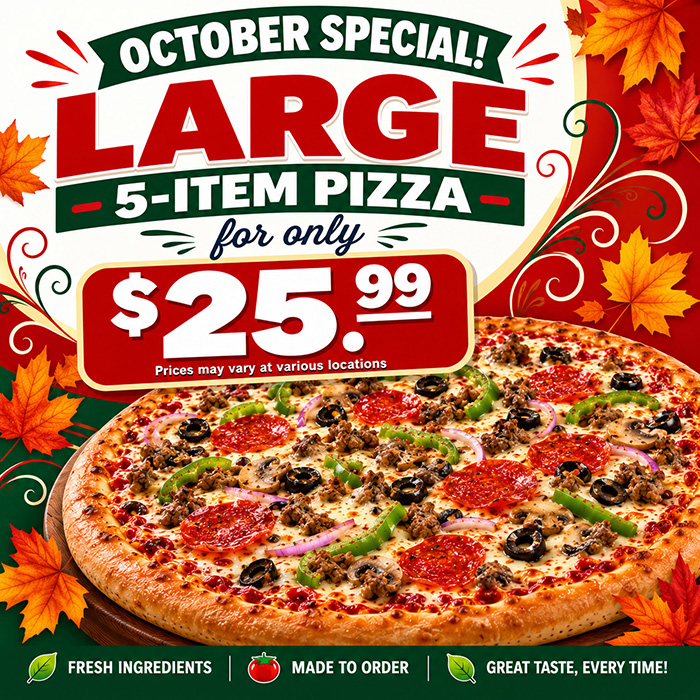 Nico's Pizza - Lunch Combo Special